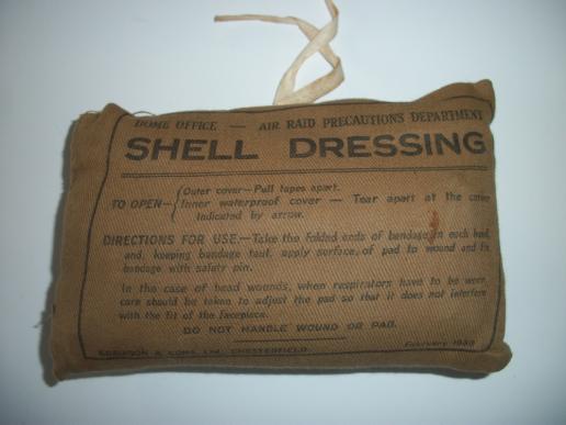 1939 DATED UN-USED ARP SHELL DRESSING
