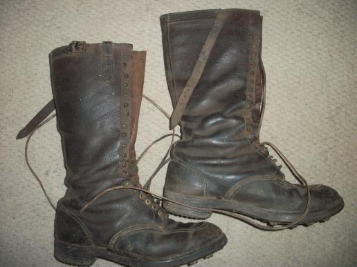 PAIR OF PRIVATE PURCHASE DISPATCH RIDERS HIGH LEG BOOTS