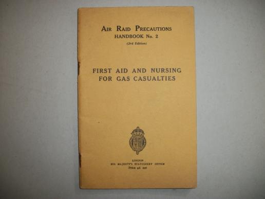 WW2 ARP HANDBOOK No.2 FIRST AID & NURSING
