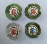4 x IMPERIAL GERMAN SERVICE PINS BADGES