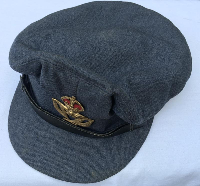 SCARCE WARTIME US MADE RAF “CRUSHER CAP”