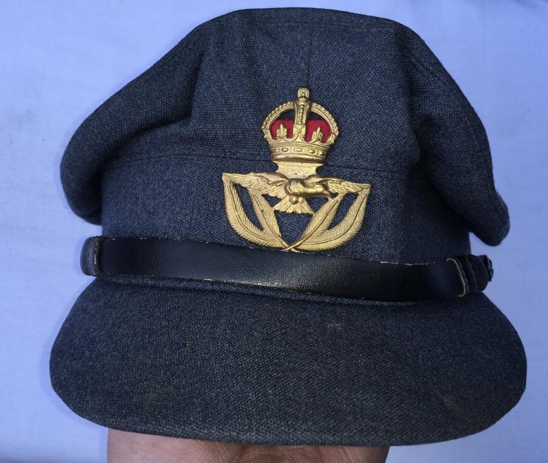 SCARCE WARTIME US MADE RAF “CRUSHER CAP”