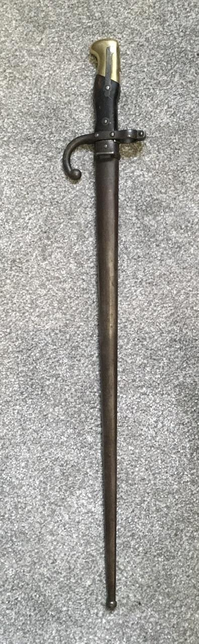 1881 DATED FRENCH 1874 PATTERN “Gras” BAYONET