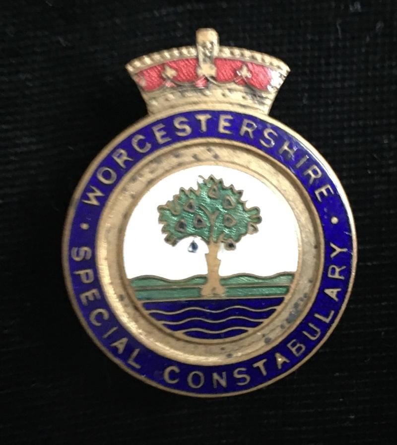 WORCESTERSHIRE SPECIAL CONSTABULARY LAPEL BADGE