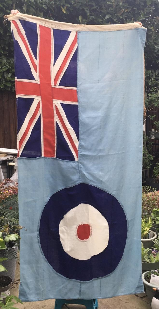 BROAD ARROW MARKED FLAG RAF MANSTON