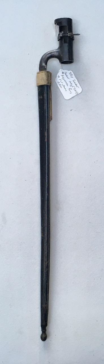 SPLIT SOCKET,1853 TYPE SOCKET BAYONET & SCABBARD