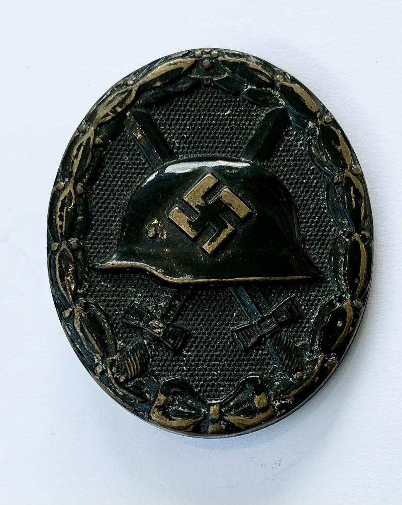 BLACK PERSONALISED WW2 GERMAN WOUND BADGE