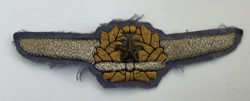 WW2 JAPANESE ARMY AIRFORCE OFFICERS WINGS
