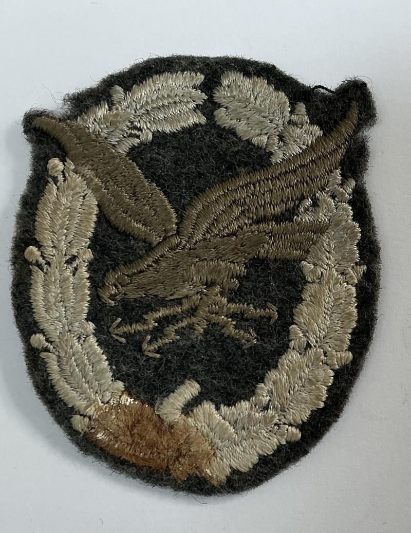 CLOTH LUFTWAFFE RADIO OPERATORS BADGE