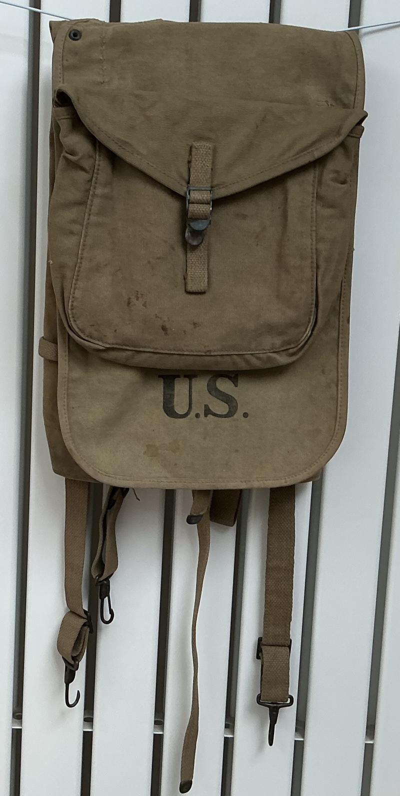 US ARMY WWI - M1910 HAVERSACK BACKPACK