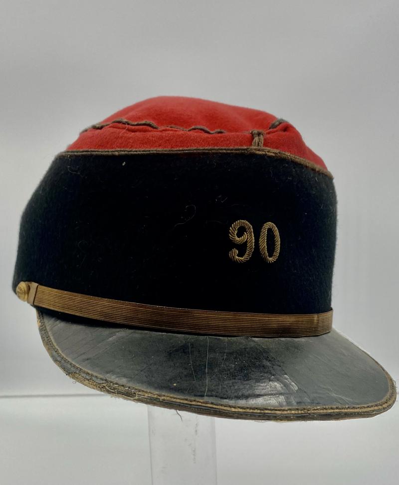 WWI FRENCH KEPI 90th REGIMENT
