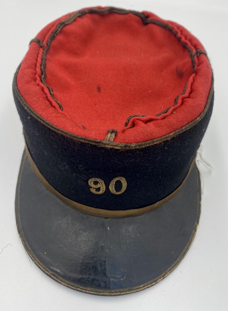 WWI FRENCH KEPI 90th REGIMENT