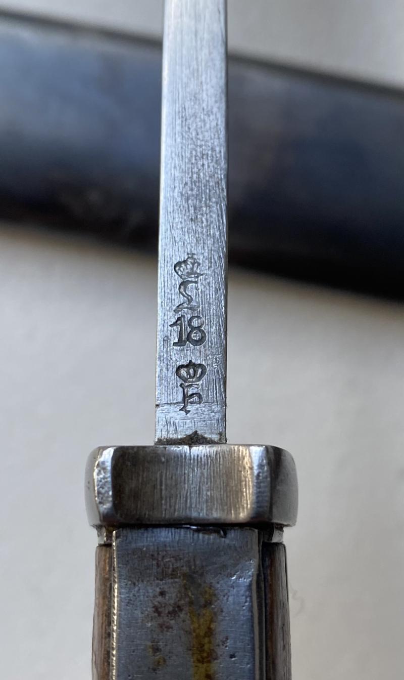 WW1 BAVARIAN 98/05 “BUTCHER BAYONET”