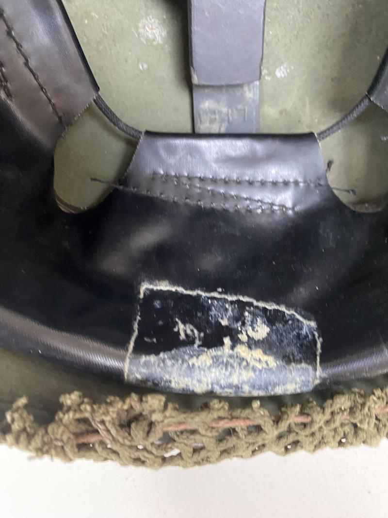 POST WAR BRITISH RAC HELMET (ARMOURED CORPS)