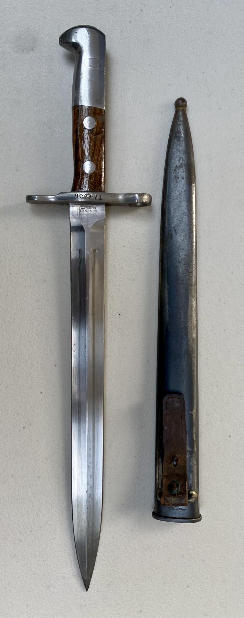 SWISS 1918 PATTERN BAYONET