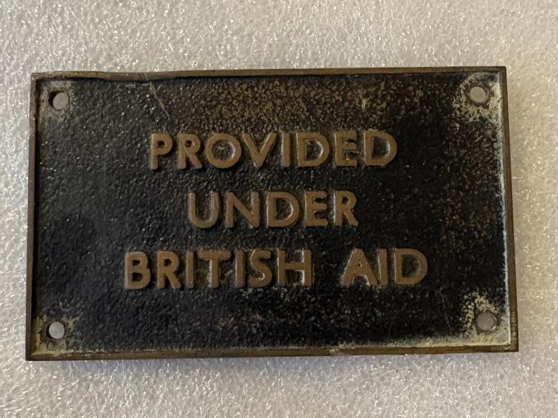 UNUSUAL BRONZE PLAQUE WW2 ? POST WAR ?