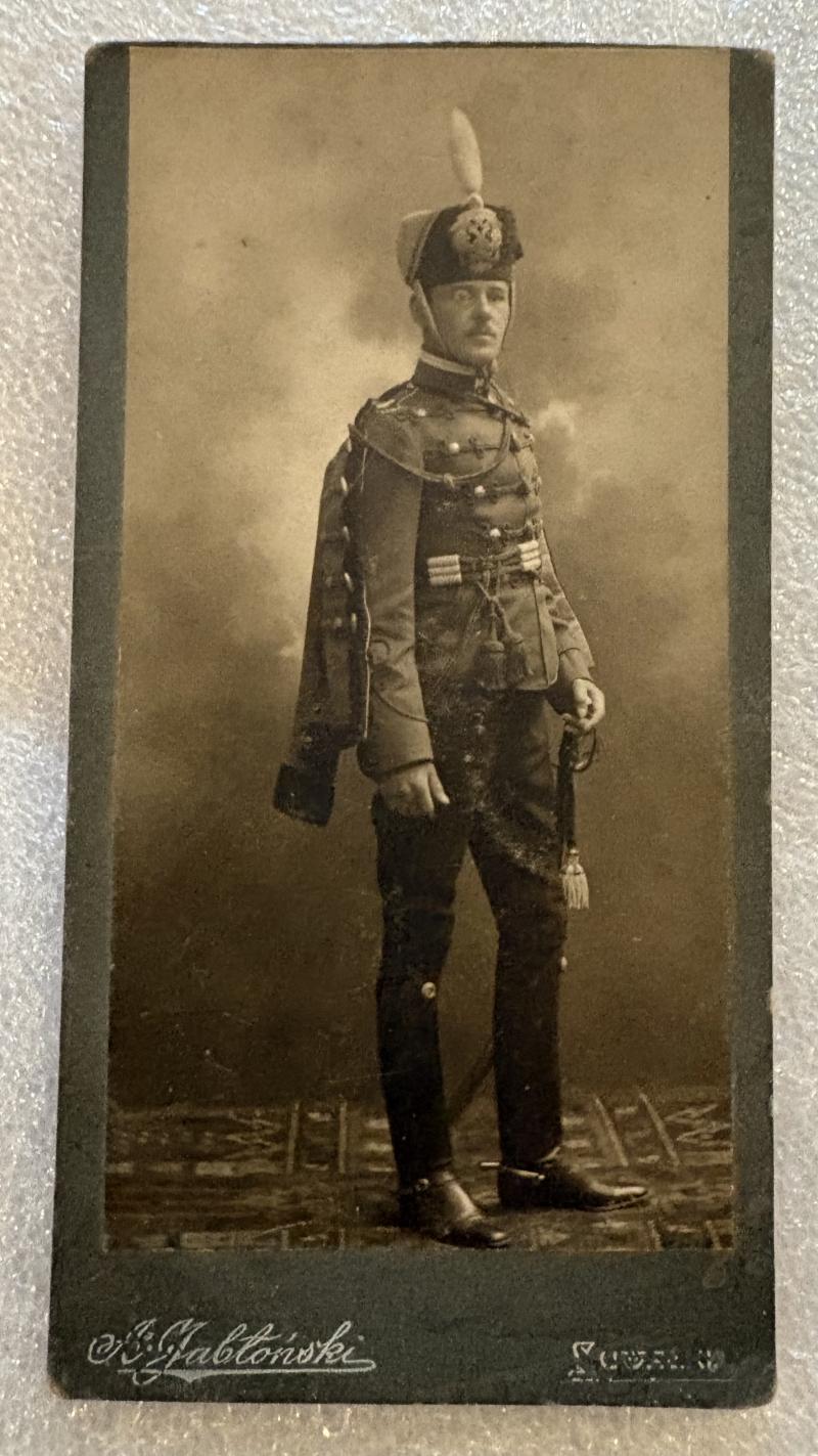 IMPERIAL RUSSIAN CAVALRY OFFICERS PICTURE