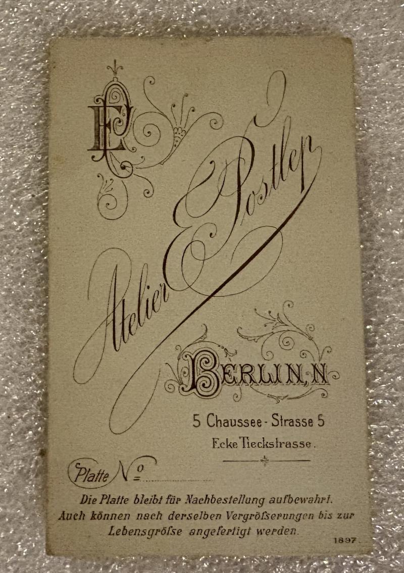 IMPERIAL GERMAN STUDIO PORTRAIT (3)