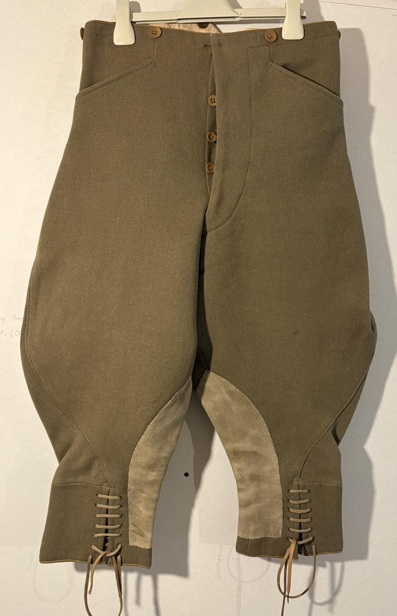 PRE WAR NAMED & DATED OFFICERS JODHPURS