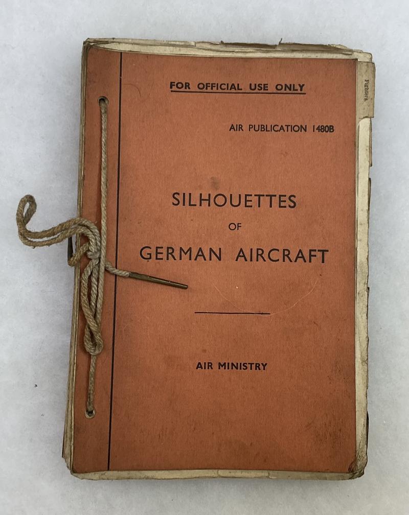 WW2 AIR MINISTRY BOOK SILHOUETTES OF GERMAN AIRCRAFT
