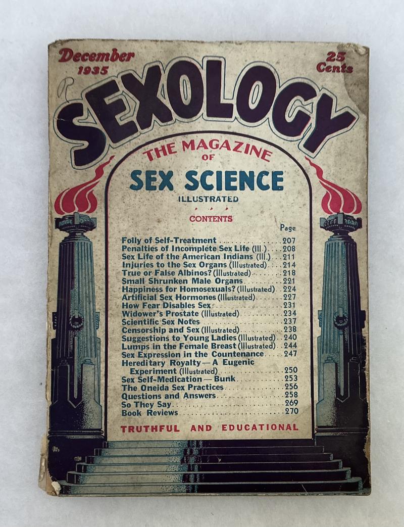 1935 DATED SEXOLOGY MAGAZINE